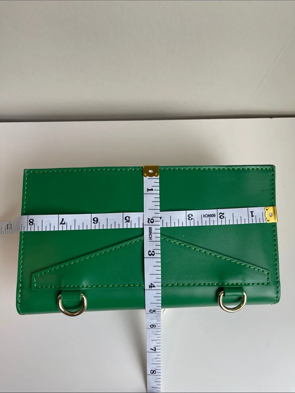ISADORA Italian Genuine Leather 3D Clutch Crossbody